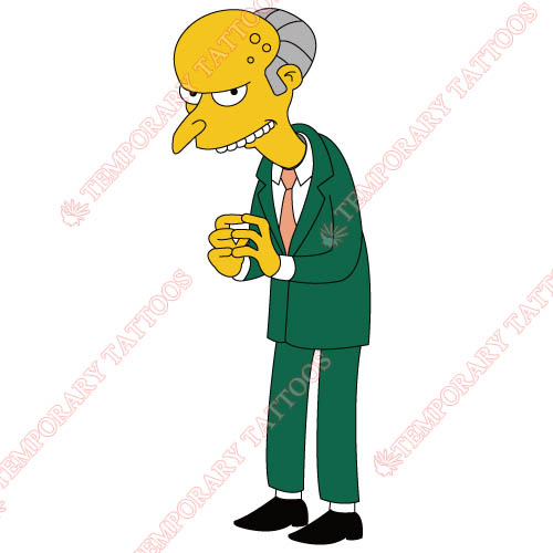 The Simpsons Customize Temporary Tattoos Stickers NO.3656